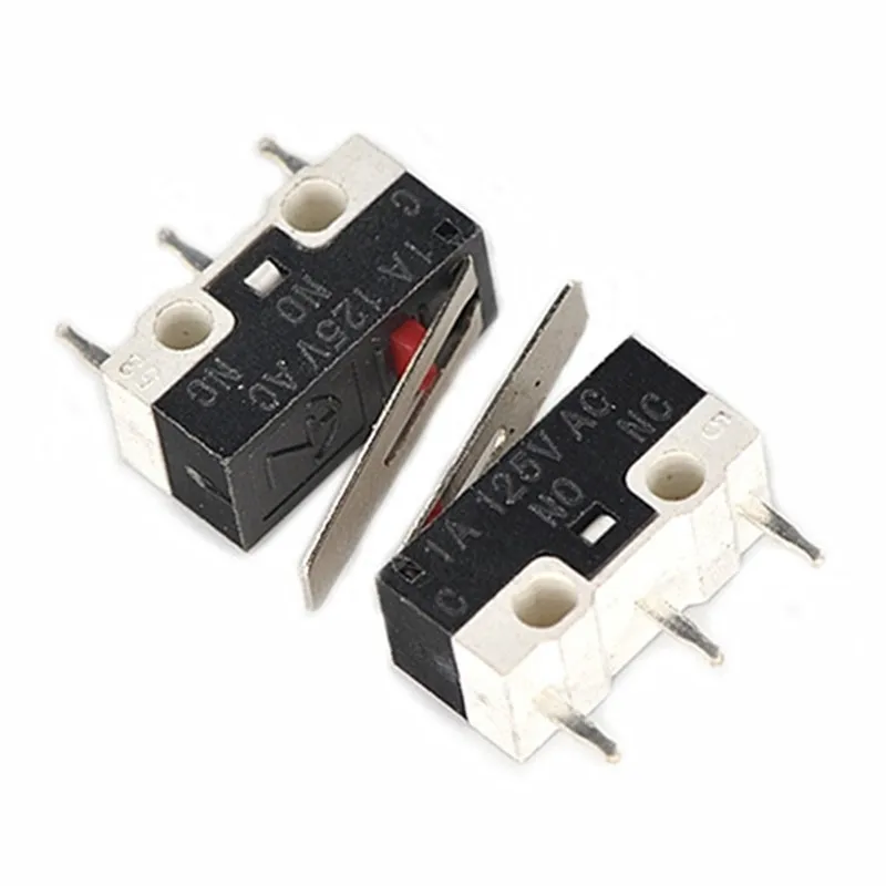 5 шт./лот микро кнопочный переключатель 3 Pin 1A 125V AC Mini Light Touch Switch для