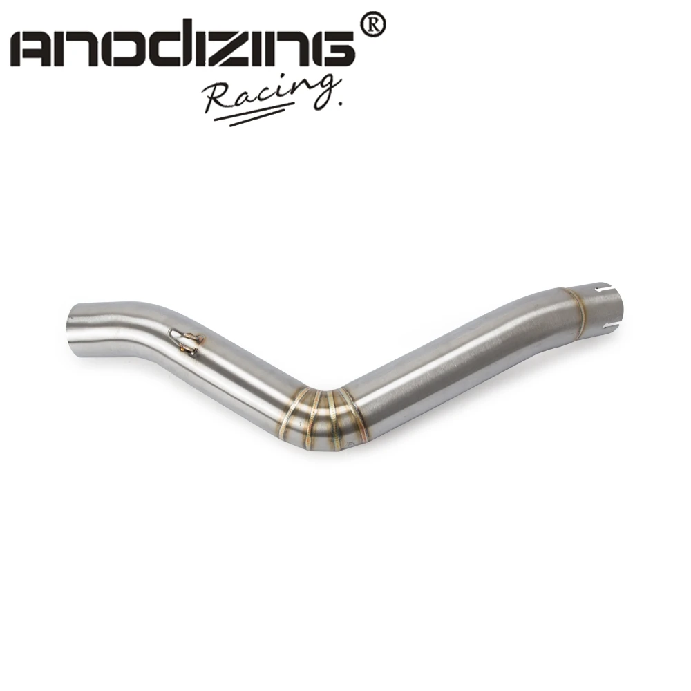 

_ Звеньевая труба без глушителя для Benelli TRK 502 TRK502 2016 2017 2018