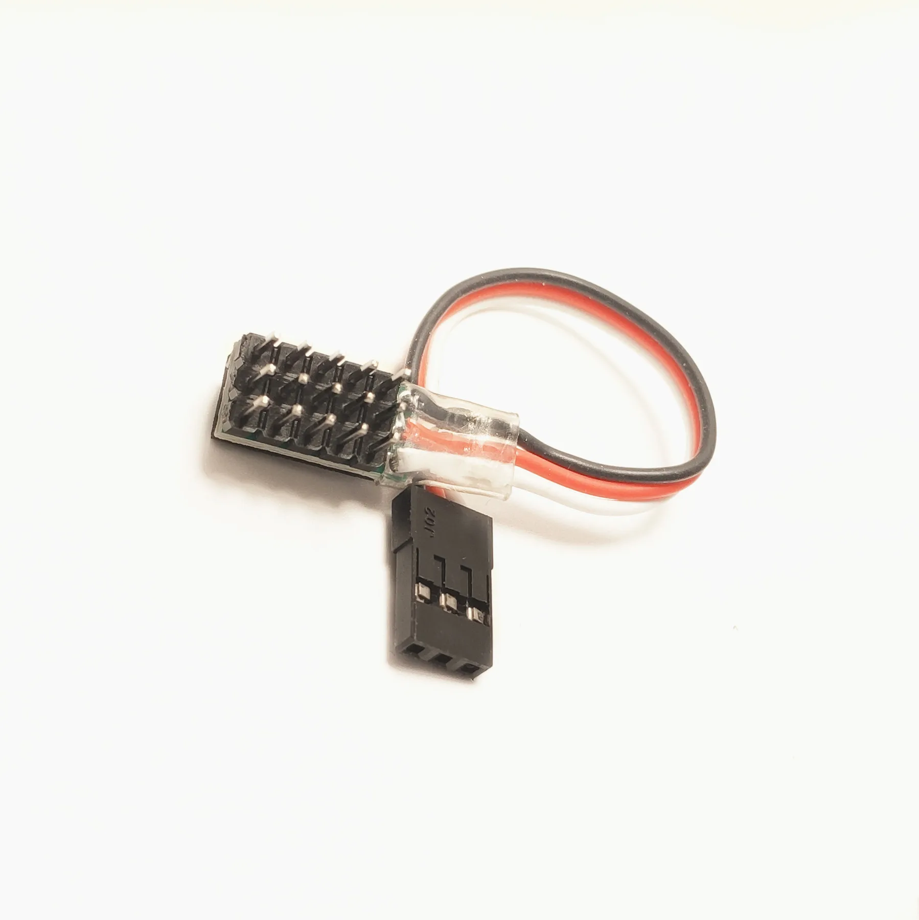 Разветвитель сервопривода 10 см кабель с 1 разъемом на 5 штекеров для РУ