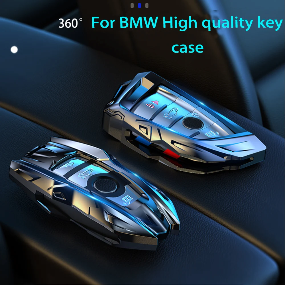 

Чехол для автомобильного ключа из цинкового сплава, чехол для BMW X1, X3, X5, X6 Series, 1, 2, 5, 7, F15, F16, E53, E70, E39, F10, F30, G30