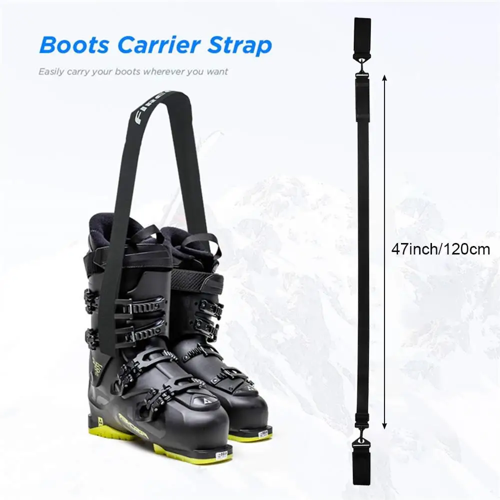 

Wearable Nylon with Shoulder Pad Skiing Anti-Slip Ski Strap Strap
