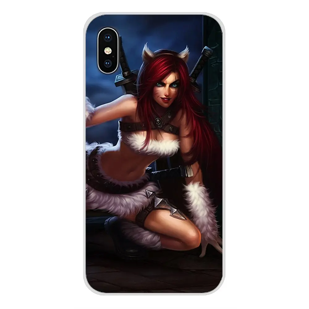 Защитный чехол для телефона Huawei G7 G8 P8 P9 P10 P20 P30 Lite Mini Pro P Smart Plus 2017 2018 2019 Катарина