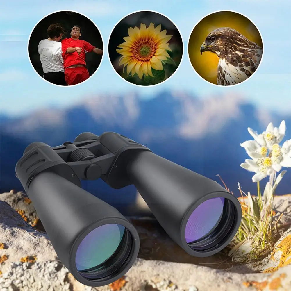 

Low Light Night Telescope Binoculars Outdoor 20-180x100 High-definition Camp Essential Diameter Binocular Telescope I0l7