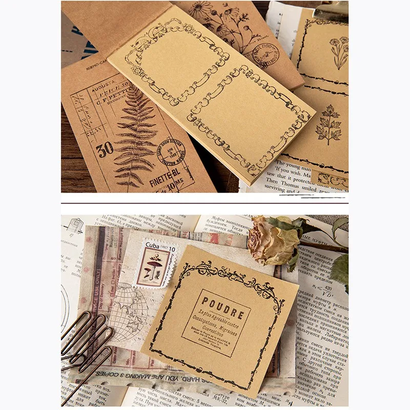 

30pcs/pack Small Fresh Series Six Design Korea Creative For Kids Stationery Diary Notebook Office Planner Diaries