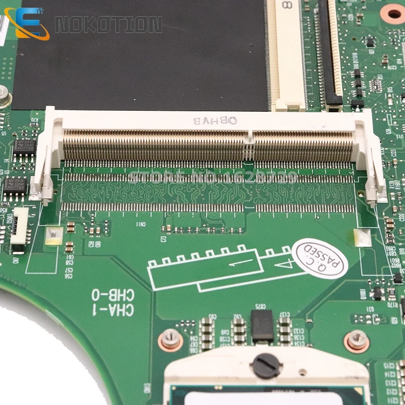 NOKOTION 595698-001 для hp Elitebook 8740w 8740P материнская плата для ноутбука QM57 DDR3 с графическим слотом бесплатный процессор