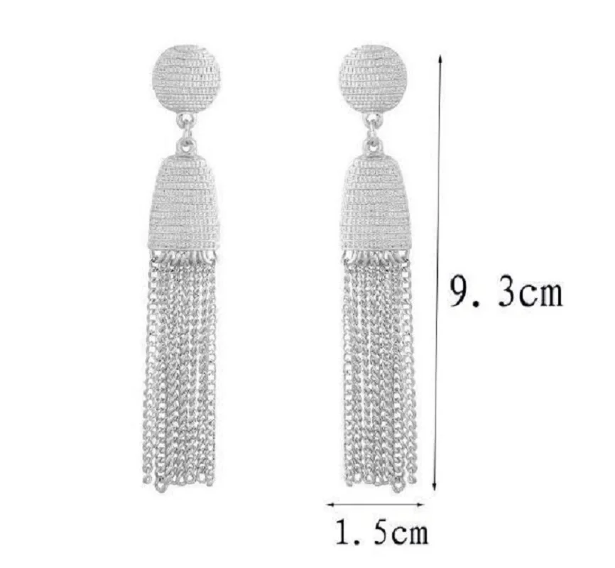 Женские серьги подвески в этническом стиле Find Me винтажные длинные с кисточками