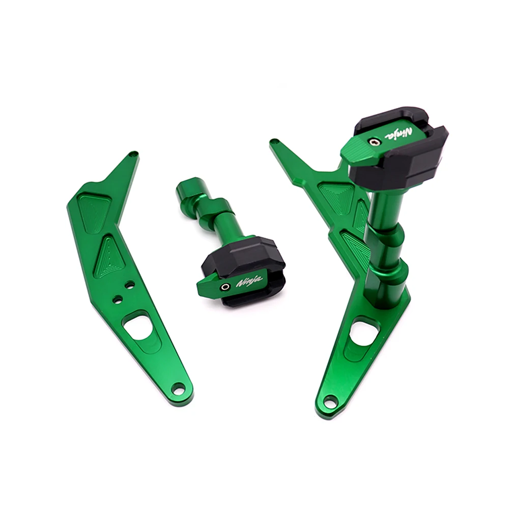 Ninja250 аксессуары для мотоциклов рамка крышка защита от падения Краш Pad боковые
