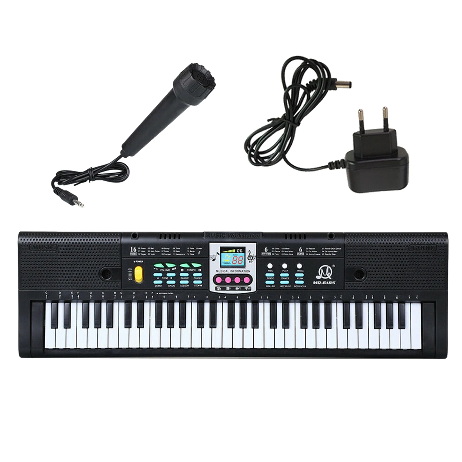 61 Key Digital Music Electronic Keyboard Board Electric Piano Gift EU | Parts & Accessories