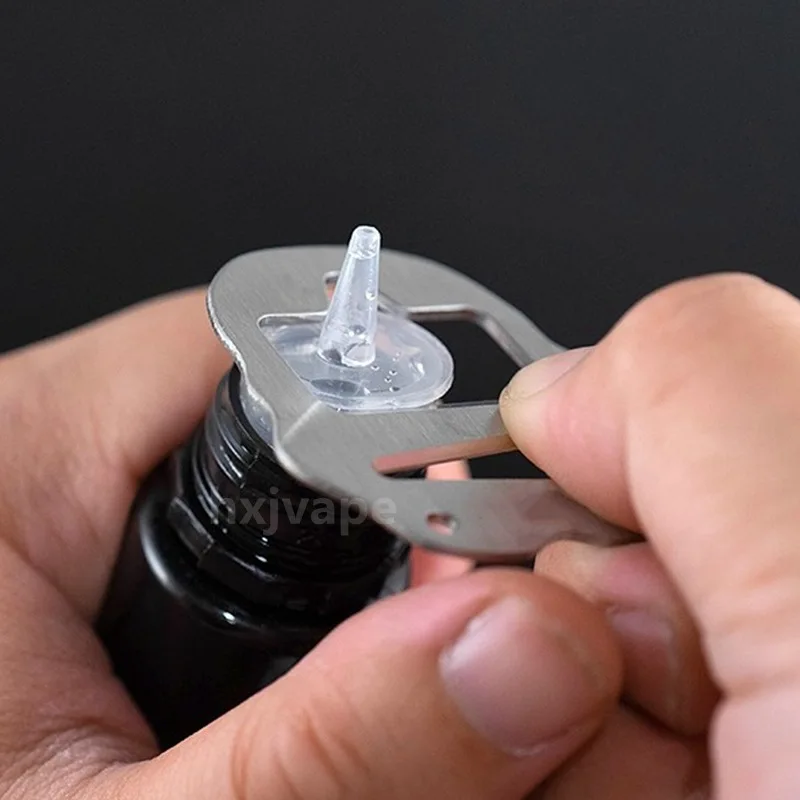 Аксессуары для электронных сигарет вейп 4 в 1 открывалка бутылок с жидкостью