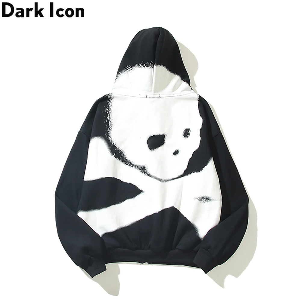 

Мужская толстовка с капюшоном и принтом Dark Icon, 2 цвета