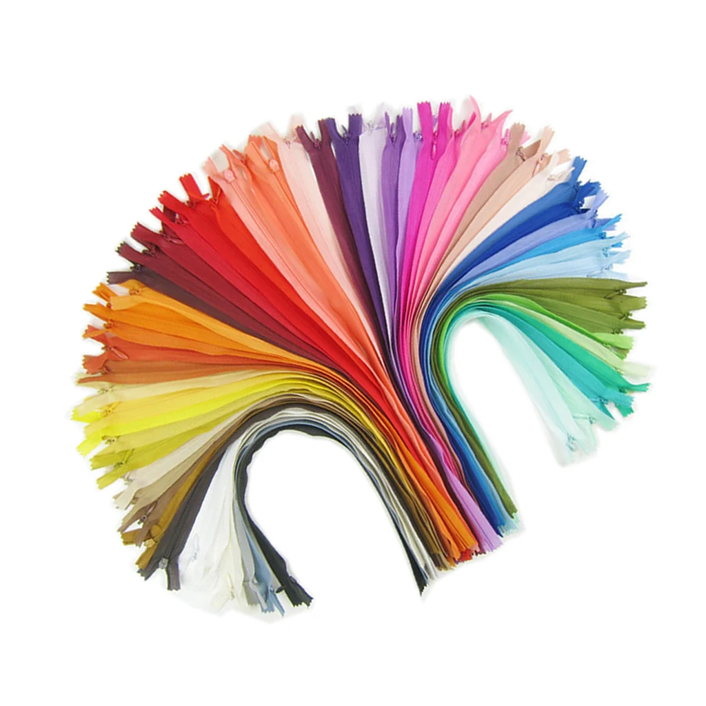 18 шт. 40 см Разноцветные невидимые молнии с закрытым концом сумка сделай сам | Дом и