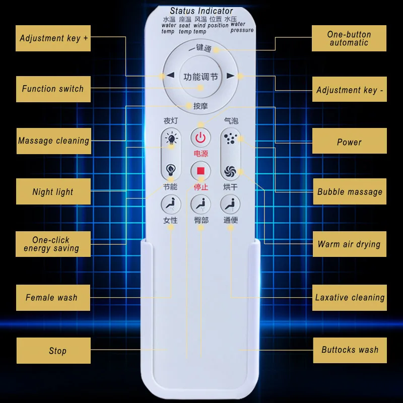 Сиденья для унитаза автоматические сиденья умное сиденье биде Seven отверстие