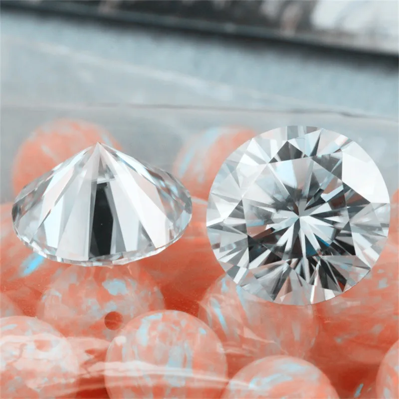 Тестер с положительным блестящим вырезом Moissanite 0.2ct 3 5 мм * шт/упаковка EF цвет