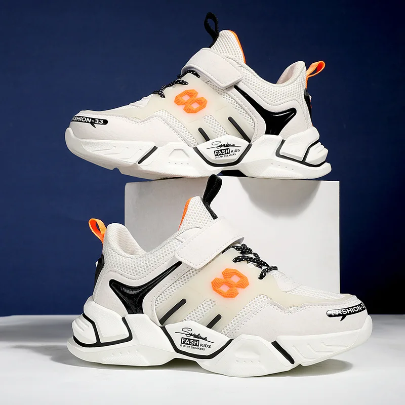 

Children's Shoes 2021 Large Children Boys Primary School Students Mesh Casual Running Shoes Spring And Autumn New