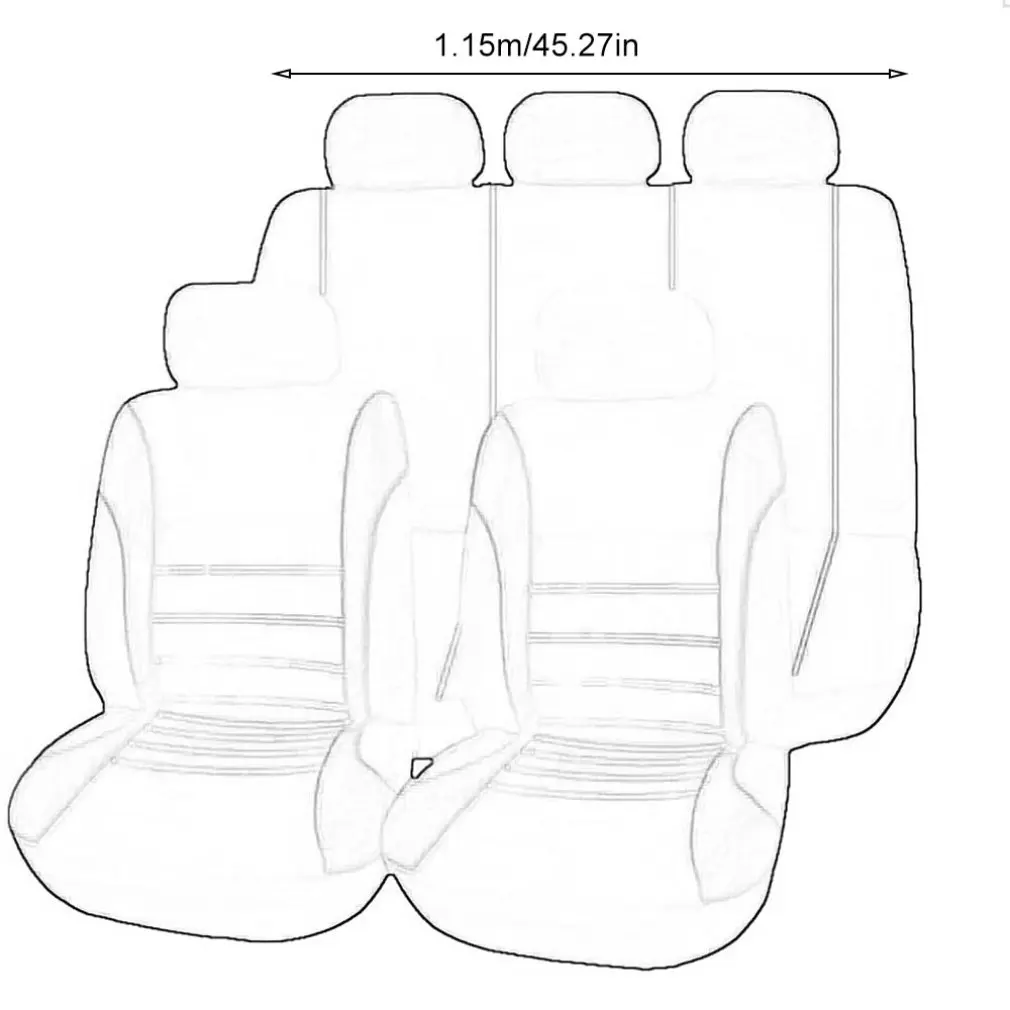 

Universal Car Protector Car Seat Cover Auto Interior Decoration Cushion Pad Mat Styling Car Covers For Cars