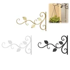 Искусственный цветок, подвесная фотография для украшения сада, железная настенная подставка в европейском стиле с кованым крючком