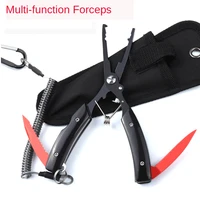fishing pliers stainless steel lure plier fishing tools line cutter multifunctional knot scissors hook remover fishing equipment