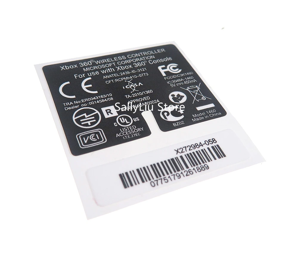 5 шт./лот задняя этикетка серийный наклейка лазерная для уплотнения Xbox360 xbox 360