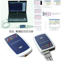 ce contec8000g brand new ecg workstation based on 12 resting lead analyzer recording system