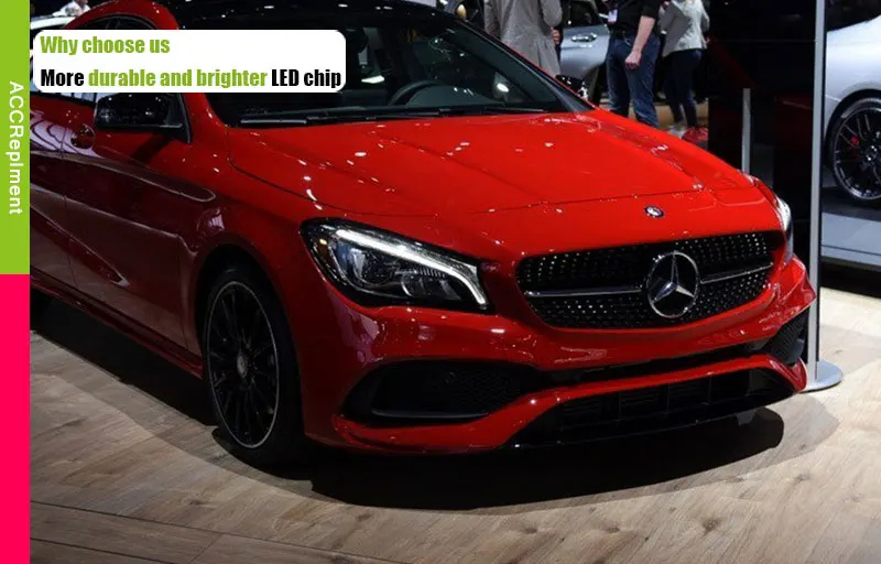 Авто. PRO головной светильник s для Benz CLA- автомобильный Стайлинг Биксеноновые линзы светодиодный светильник DRL H7 Ксеноновые фары для Benz CLA