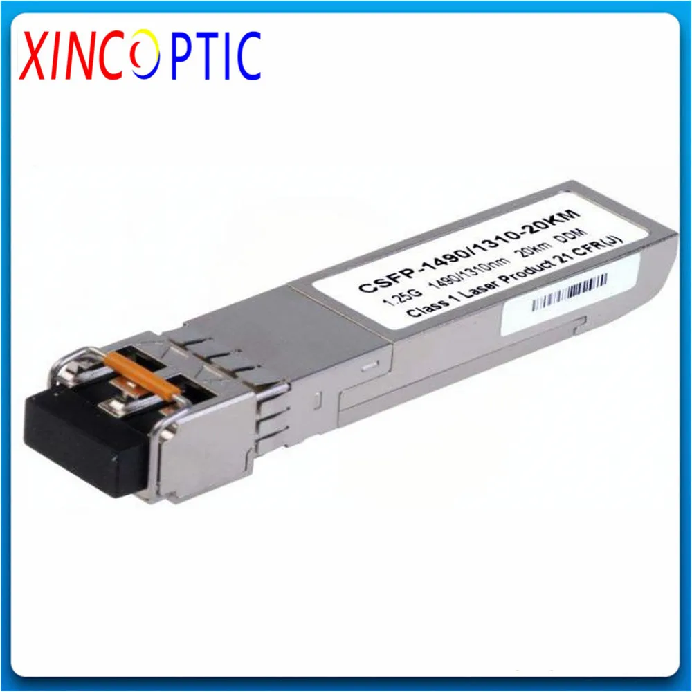 1 25G 20KM CSFP модуль 25 Гбит/с 1490/1310 1550/1310 нм одиночный режим BIDI Двойной Компактный Bi Di LC