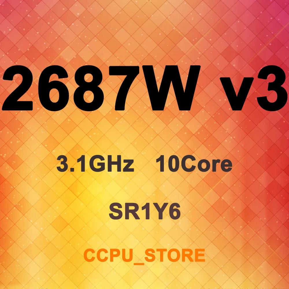 Процессор Xeon E5-2687W v3 SR1Y6 3 1 ГГц 10 ядер 20 потоков 25 Мб 160 Вт LGA2011-3 X99 не QS/ES | Компьютеры