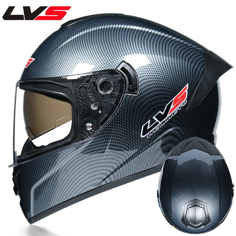 

Full face sports helmet, dual lens, quick release, dot certified