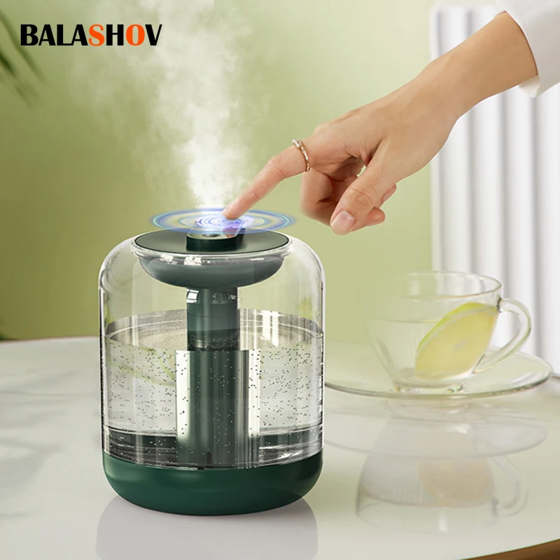 

Air Humidifier 1L Large Capacity Rechargeable 2000mAh Battery Aroma Essential Oil Diffuser USB Mist Maker LED Light for Home