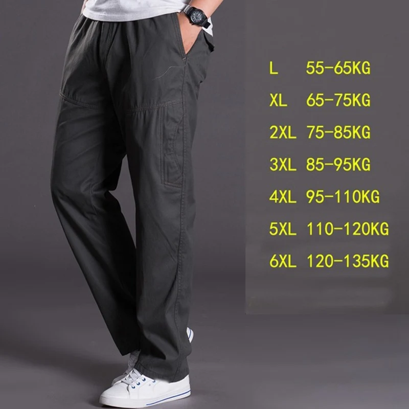 Осенне-зимние плотные модели штаны оверсайз мужские брюки свободные мужские брюки с несколькими карманами повседневные мужские брюки от AliExpress WW