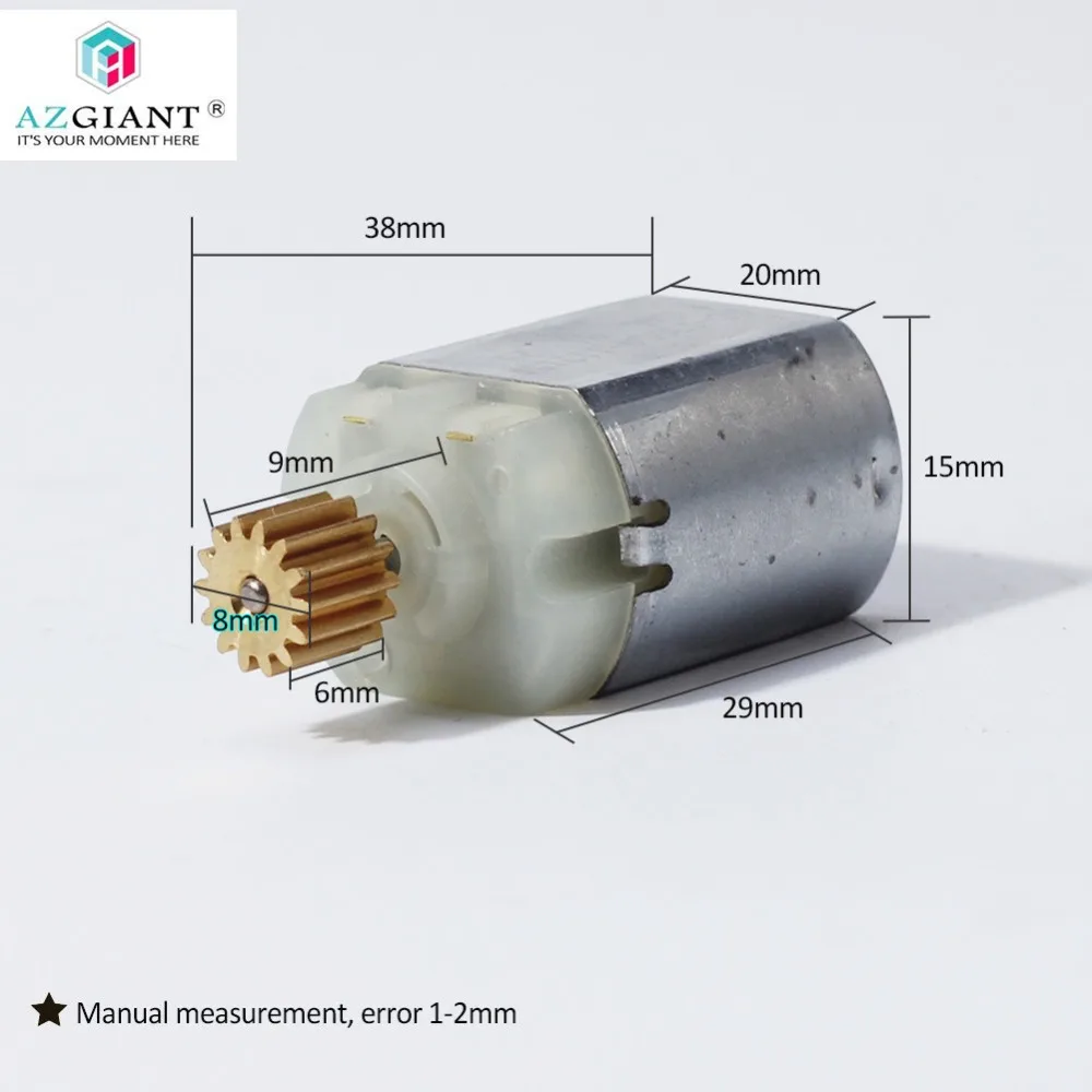 AZGIANT 14 зубьев микро DC мотор FC140SA-11215A Автомобильный Дверной замок складной боковой