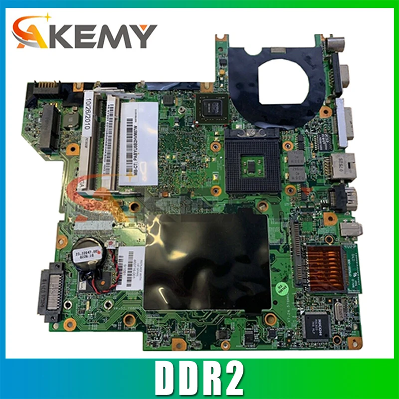 

AKemy 460716-001 460716-501 Laptop motherboard For HP Pavillion DV2000 DV2700 V3000 Mainboard G86-630-A2 DDR2