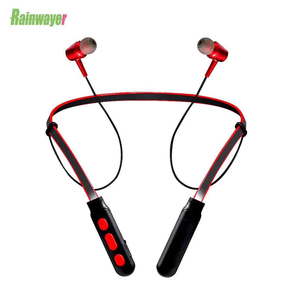 Спортивные Беспроводные Bluetooth Подвесные наушники BT 5 0 бас звук беспроводные с