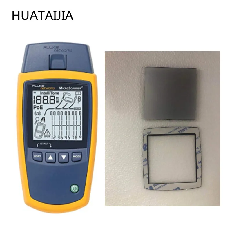 Pantalla LCD compatible con Fluke Networks, MS2-100, MicroScanner2, cristal de pantalla exterior, fluke ms2-100-4