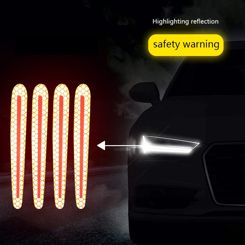 Наклейка на дверную ручку из углеродного волокна|Наклейки автомобиль| |