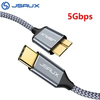 usb c to micro b 3 0 cable jsaux 5gbps data connector adapter for hard drive smartphone pc usb type c charger camera disk cord