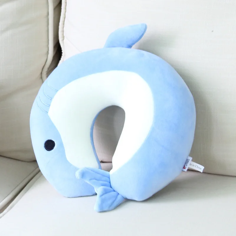 В форме Кита U наполнитель подушки пены Тип подушка на шею для легкая мягкая
