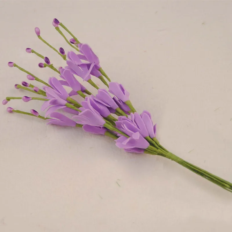 WedFavor 100 шт. искусственный пенопласт EVA весенний цветок персика ветки стандартная