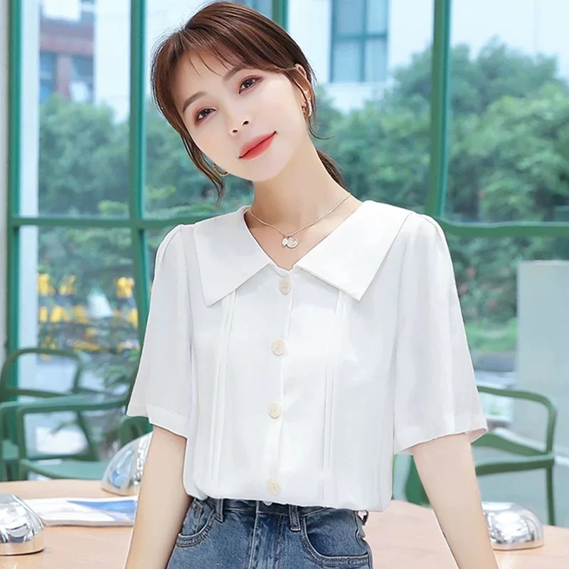 

T-shirt Women 2019 New Women White T Shirt summer yellow Cotton T shirt