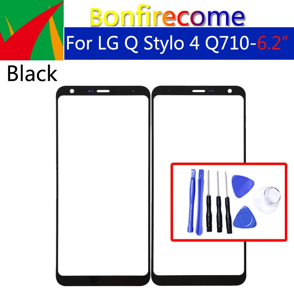 Сенсорный экран для LG Q Stylo 4 Q710 Q710MS Q710CS сенсорный дигитайзер LCD передняя внешняя