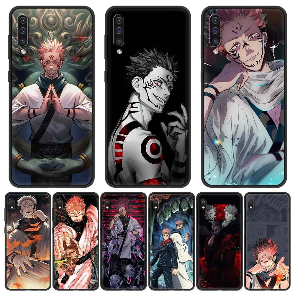 

Jujutsu Kaisen Ryomen Sukuna Phone Case for Samsung Galaxy A52 A51 A71 A50 A41 A31 A32 5G A30 A21s A20e A12 A02s Coque Cover Bag