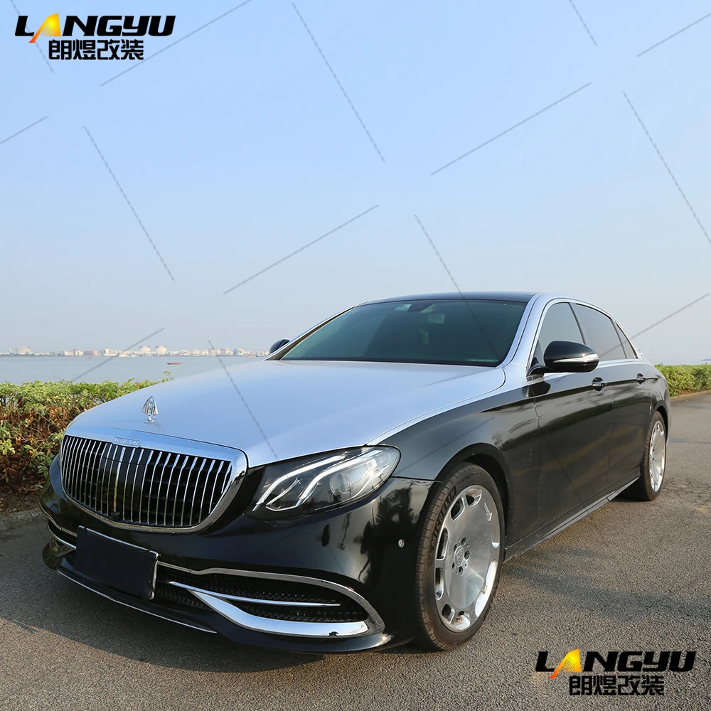 Для Mercedes Benz E Class W213 S W222 Maybach S680 Style 2017 2018 2019 полипропиленовый корпус бампер
