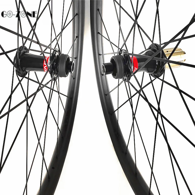 Bicicleta aro 29 углеродная колесная система AM 34x30 мм бескамерная novatec D791SB D792SB centrallock 100x15