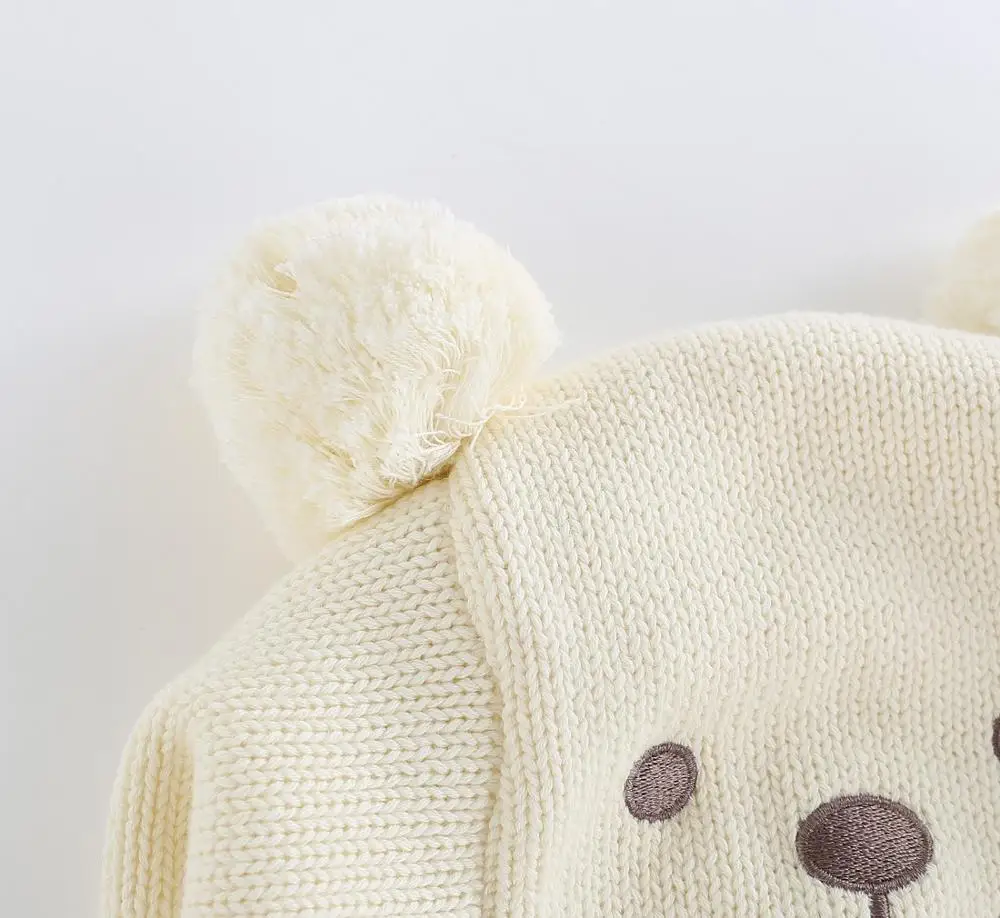 Милые зимние шапки для маленьких мальчиков и девочек Теплый ветрозащитный