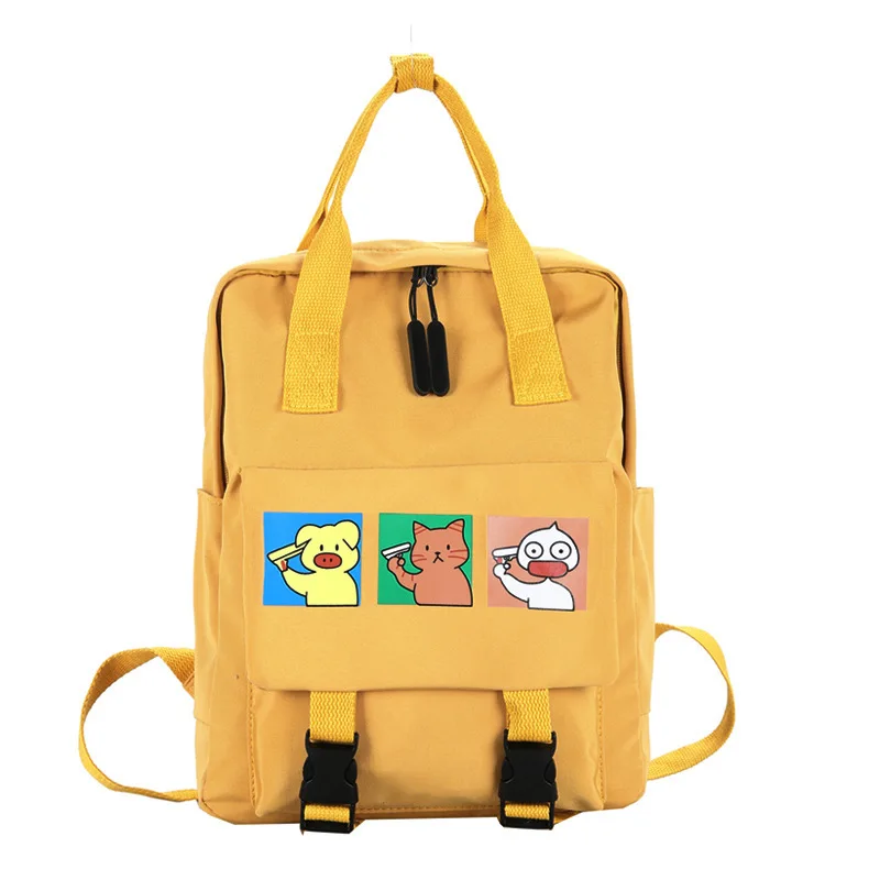 

Back Pack Women 2020 Designer Luxury Mochila Nailon Mujer Korean Style Student Cute School Bag Fashion Lovely Cartoon Backpack