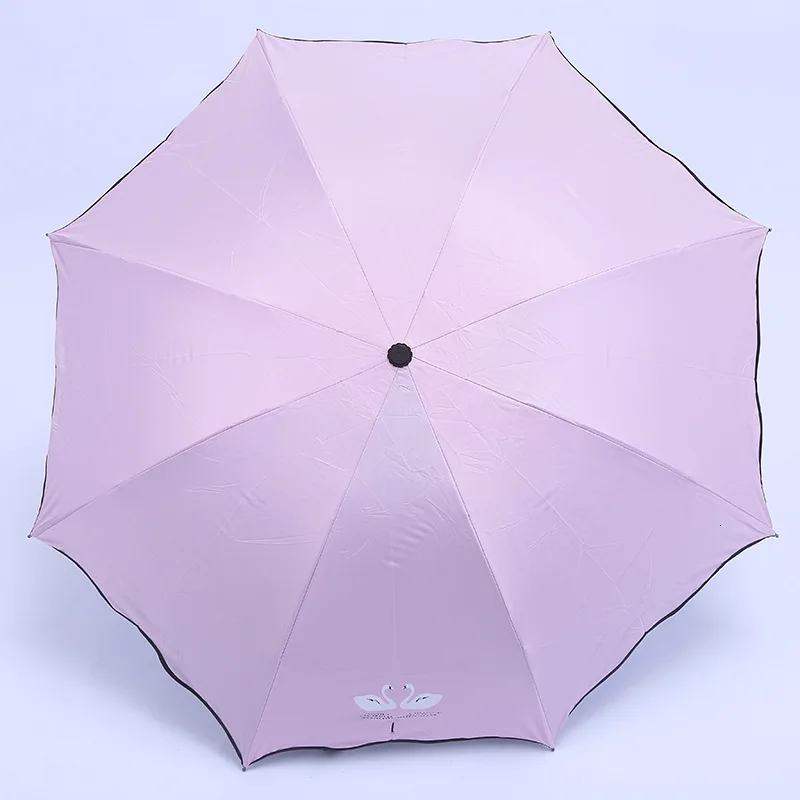 Little Swan Tri-Folding Umbrella Creative Fashion Anti-UV | Дом и сад