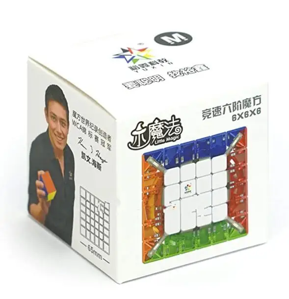 Магнитный магический куб YuXin 6x6 м без наклеек 6x6x6 | Игрушки и хобби