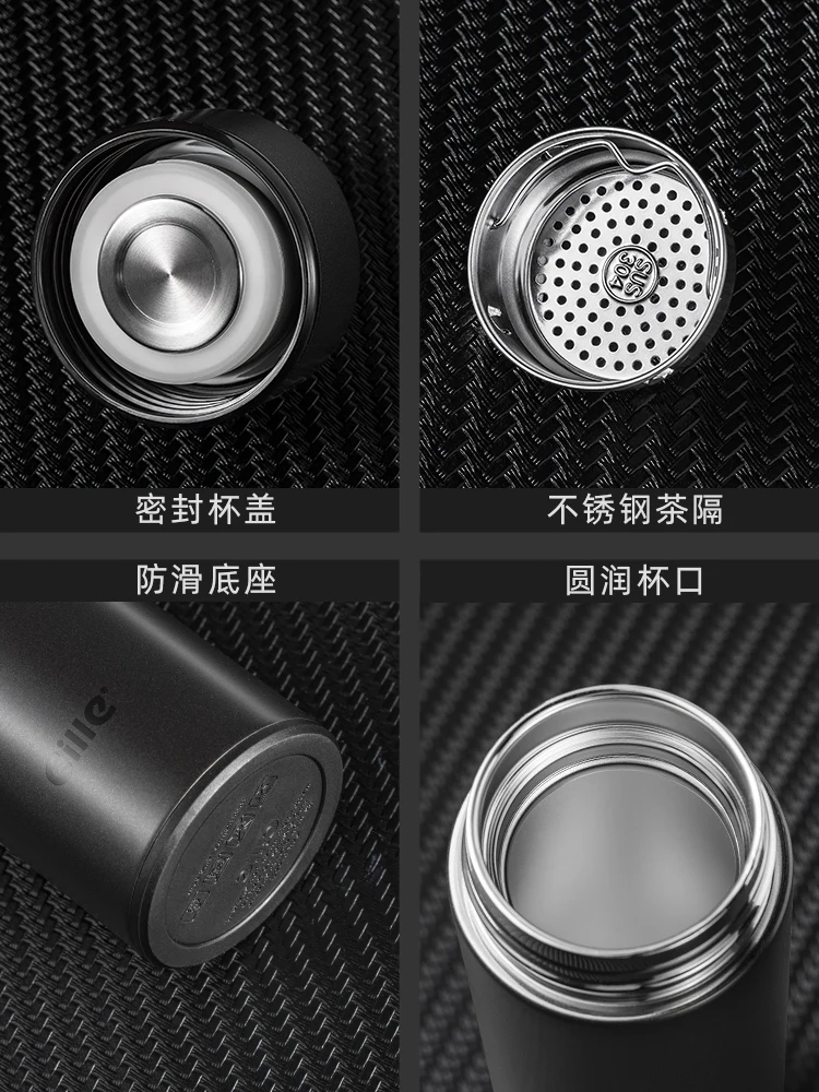 Модный термос с двойными стенками чашка из нержавеющей стали вакуумная фляжка