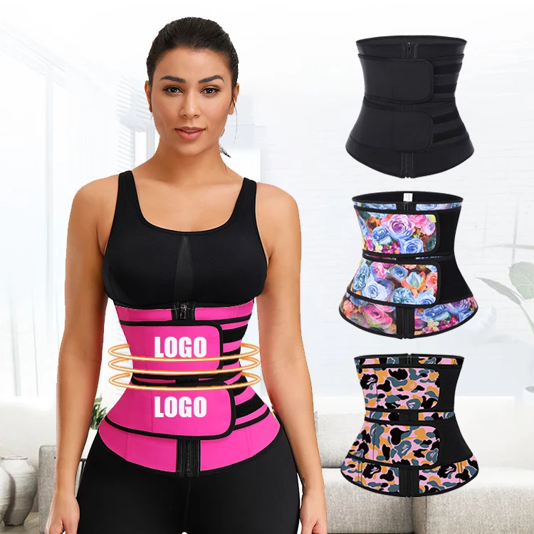 

Custom logo label active wear yoga sports clothing leggings corset waist trainer body shaper push up