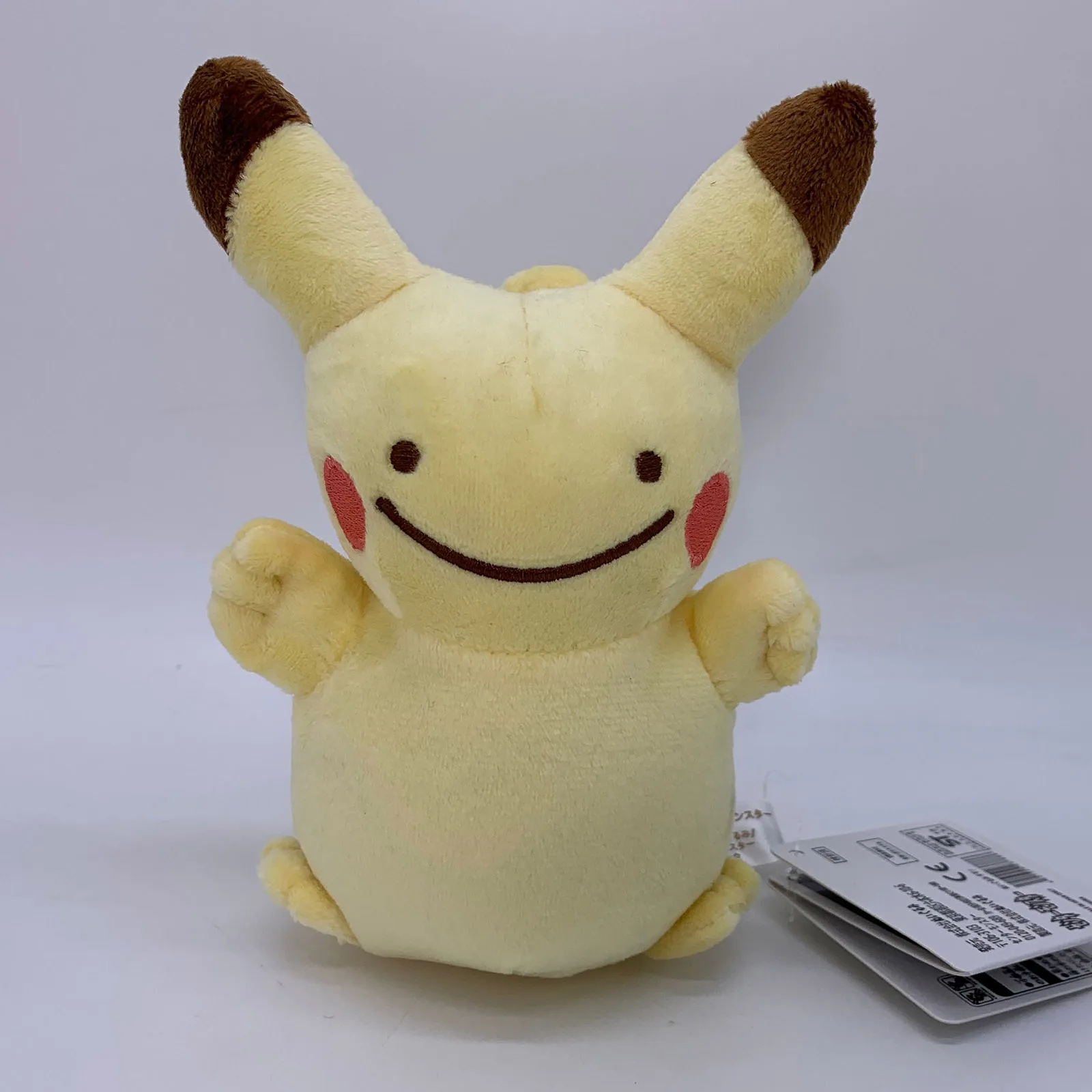 Ditto трансформирует как Пикачу плюшевая мягкая игрушка чучела кукла 6