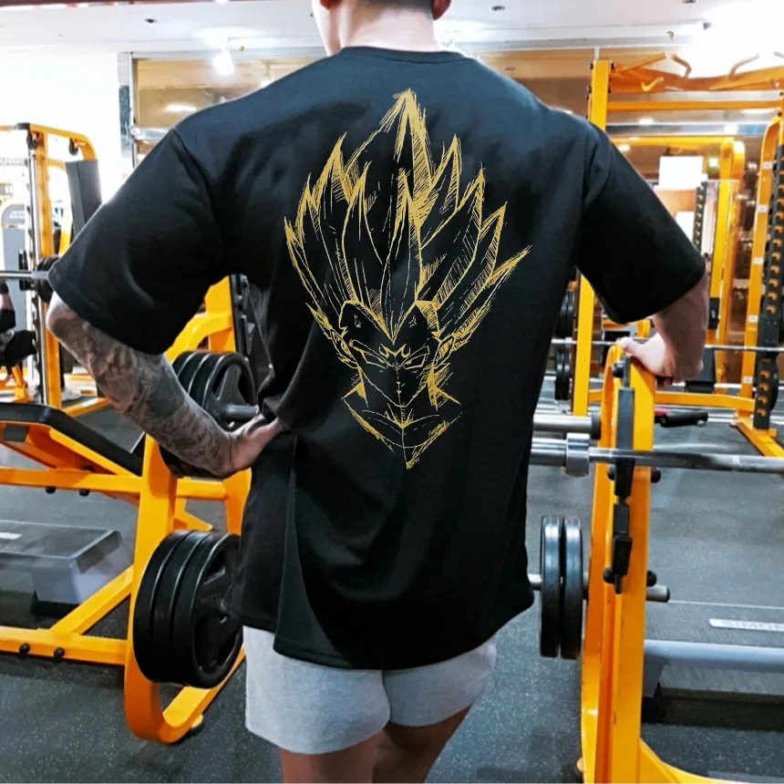 

Summer Short Sleeve Cartoons Tee Oversized T Shirt Men Hip Hop T- Shirts Bear Printed Couple Clothes Streetwear Tops